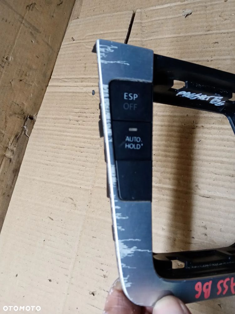 Ramka dekor tunelu wybieraka VW Passat B6 3C0864263A - 7