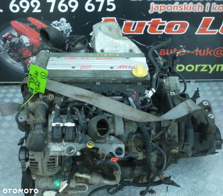 SILNIK SAAB 93 95 2.0T B207R 171 TYS - 1