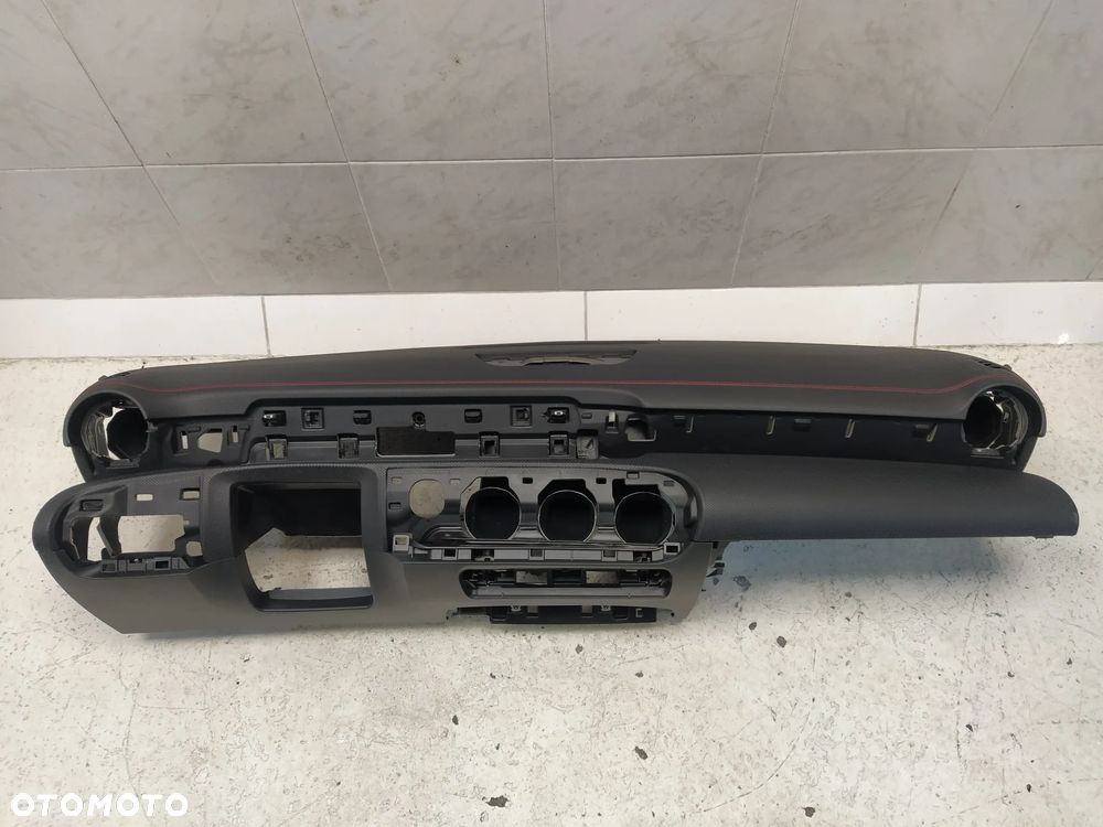 MERCEDES W118 AMG W177 CLA KONSOLA DESKA ROZDZIELCZA EU CZERWONA / BIAŁA NIĆ ORYGINAŁ - 4