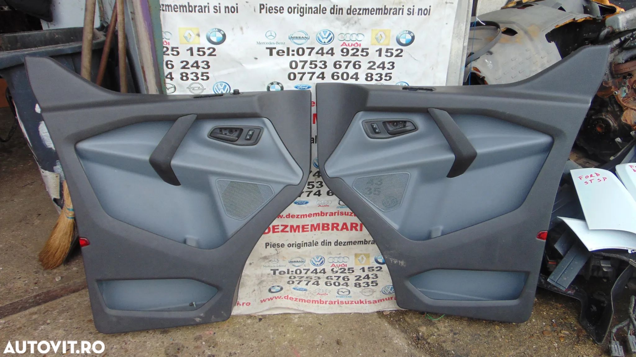 Fete usi Ford Transit Custom 2012-2022 set fete usi manere interior dezmembrez - 1