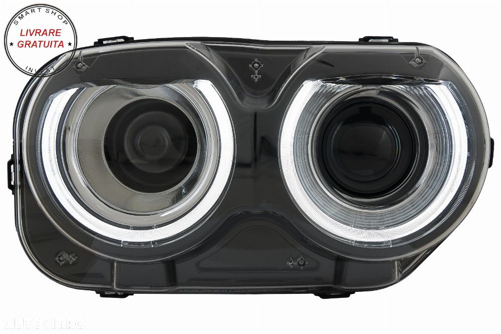 Faruri LED Dodge Challenger (2015-2024) Negru- livrare gratuita - 6