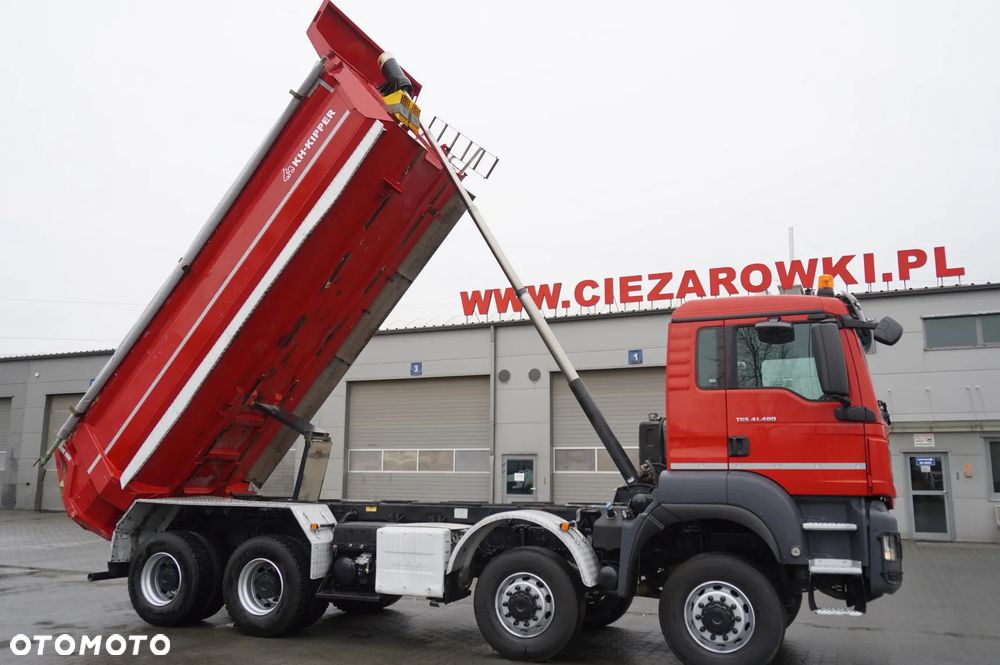 MAN TGS 41.480 8x8 E6 / Wywrotka KH-Kipper - 9