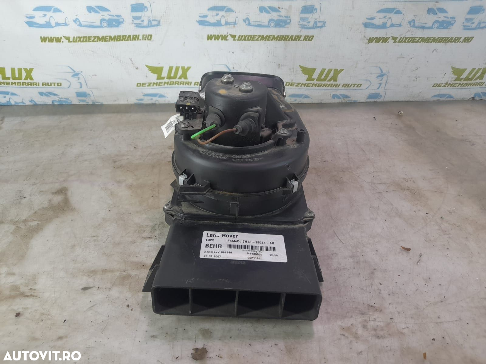Ventilator aeroterma habitaclu 7h42-19924-ab 3.6 tdv8 Land Rover Rang - 4