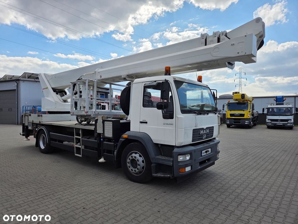 MAN LE 18.280 - 45 m WUMAG Elevant Palfinger WT 450 Podnośnik koszowy zwyżka Ruthmann - 4