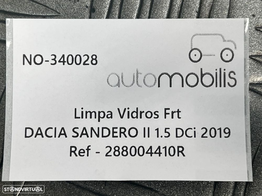Limpa Vidros DACIA SANDERO II 1.5 dCi Ref. - 288004410R - NO. 370028 - 3