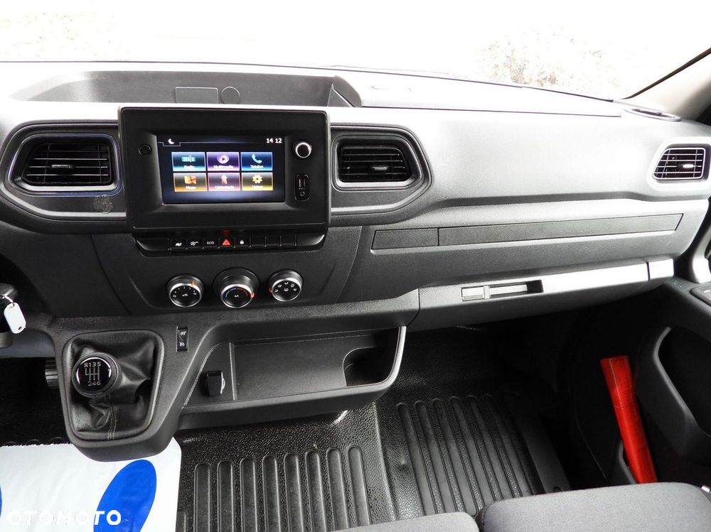 Renault MASTER PLANDEKA 10 PALET WEBASTO TEMPOMAT NAWIGACJA LEDY BLIŹNIACZE KOŁA KLIMATYZACJA  165KM - 33