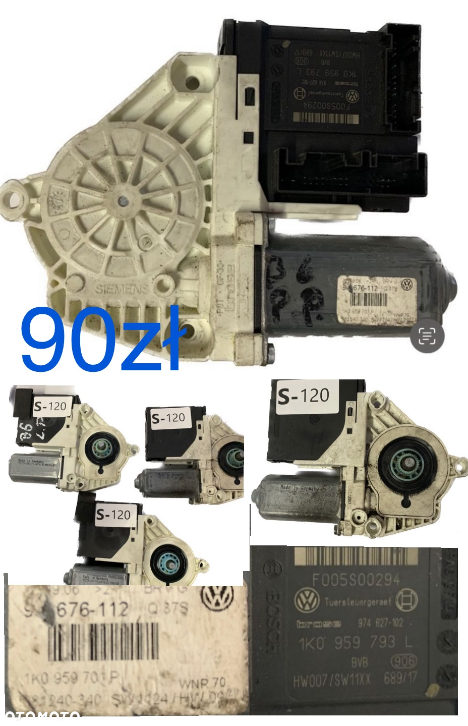 Silnik Silniczek Podnoszenia szyb szyby przód tył prawy lewy Audi Seat Skoda Volkswagen 6Q1959801A 1K0959701P 1K0959793L 1K0959792D 1T0959702A 5P0837401C 1K0959793D 5P0837401A 1J1959802B 1J1959802D 1J0959802F 101431-202 1J0959802C 1C0959802B 5P0837402 1K0959793D 1K0959792G 5P0837402H 1T0959702B 6Q0959812A 6L1959801 1K0959703E 1K0959701AC 1K5837401AM 1K0959704M 1K0959703E 4F0959801A - 3