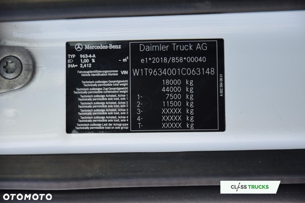 Mercedes-Benz Actros 5 1845 BigSpace Adaptive Cruise Control - 17
