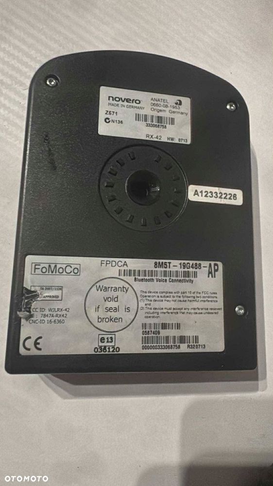 moduł bluetooth ford mondeo mk4 s-max mk1 przed lift - 1