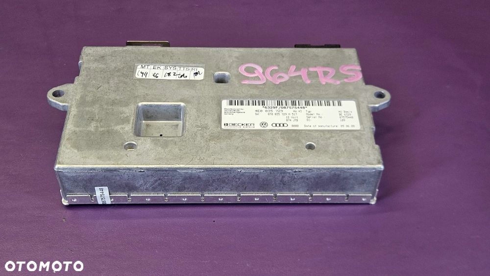 Moduł 4E0035729 8T0035729N Sterownik Komputer MMI Interface Radio Navi Nawigacji Audi A4 B8 A5 8T A6 C6 - 3