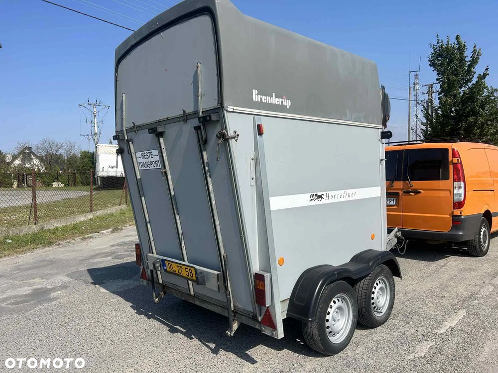 Brenderup 2000 kg do transportu koni 2 konna - 6