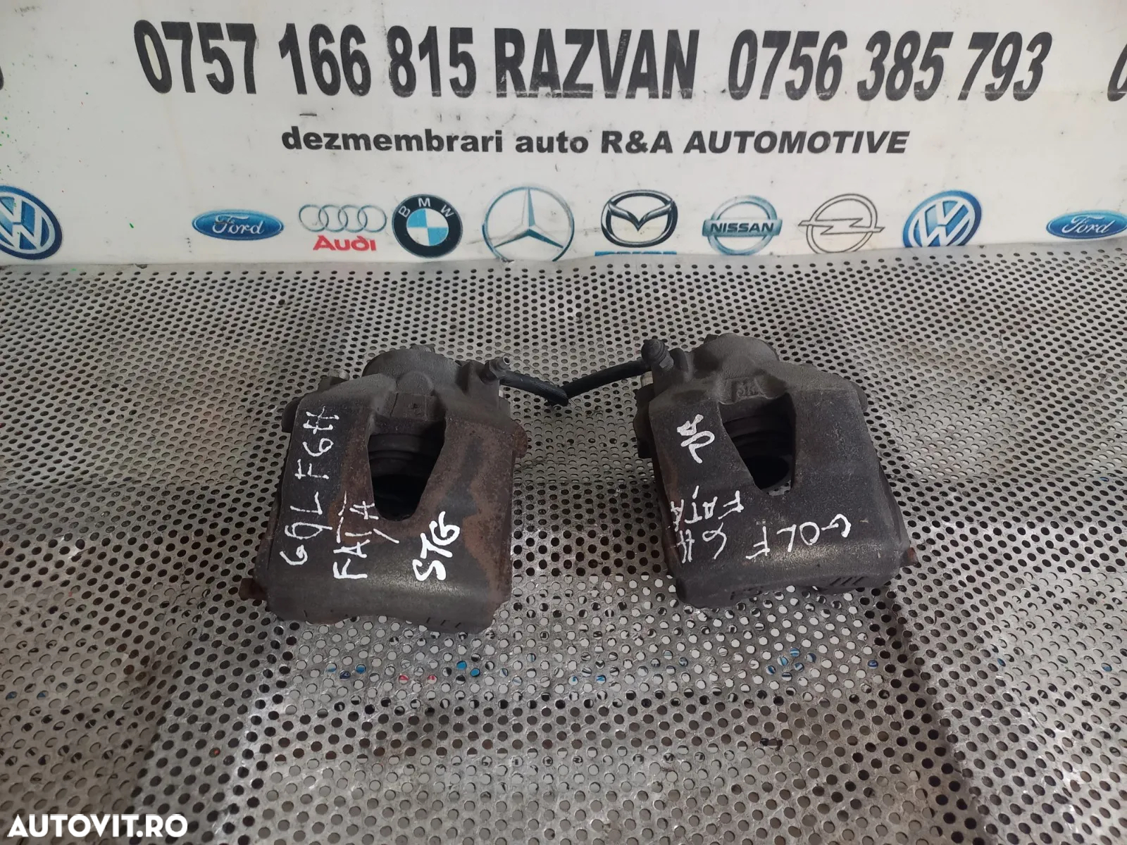 Etrieri Etrier Fata Vw Golf 6 VI Touran Jetta 1.6 Diesel Cod Motor CAY - 6