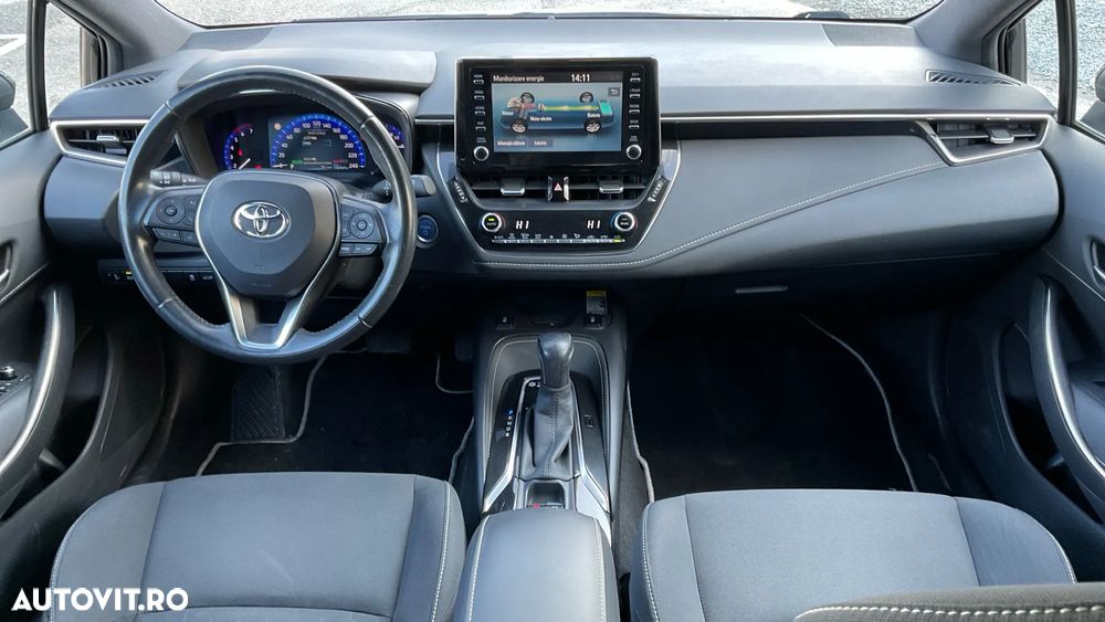Toyota Corolla 1.8 HSD Exclusive interior Negru - 19