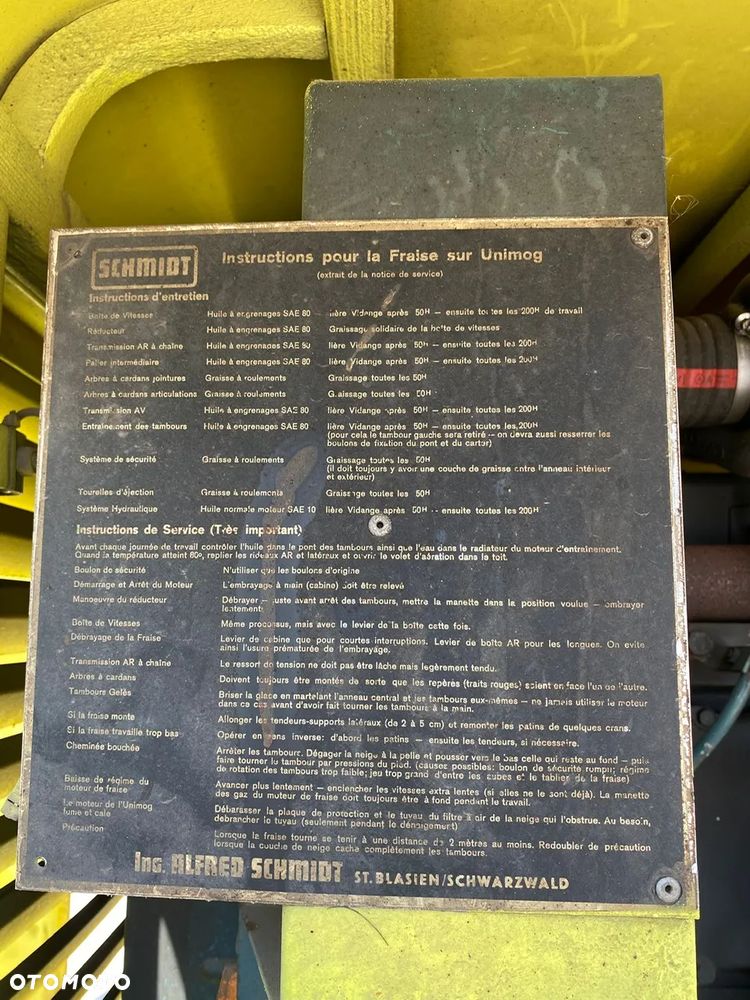 Unimog 1200 Odśnieżarka Wirnikowa / Wywrotka  / Akcja Zima - 33