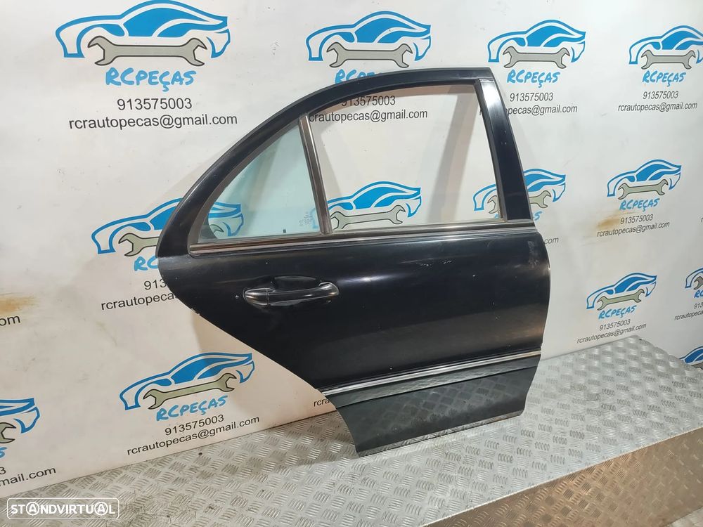 Porta Traseira Direita Mercedes Benz Class C W203 Fecho Elevador Motor Puxador Vidro - 3