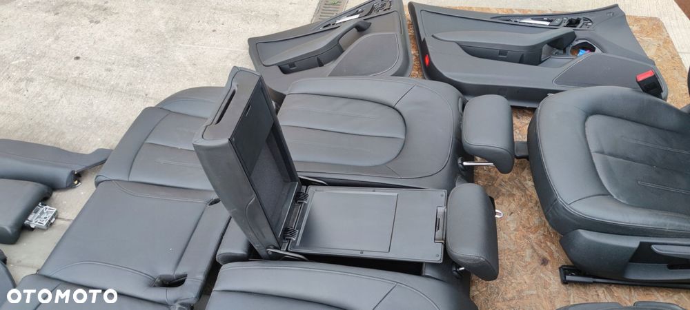 FOTEL FOTELE SKÓRA AUDI A6 C7 SEDAN AVANT LIFT 2 - 13