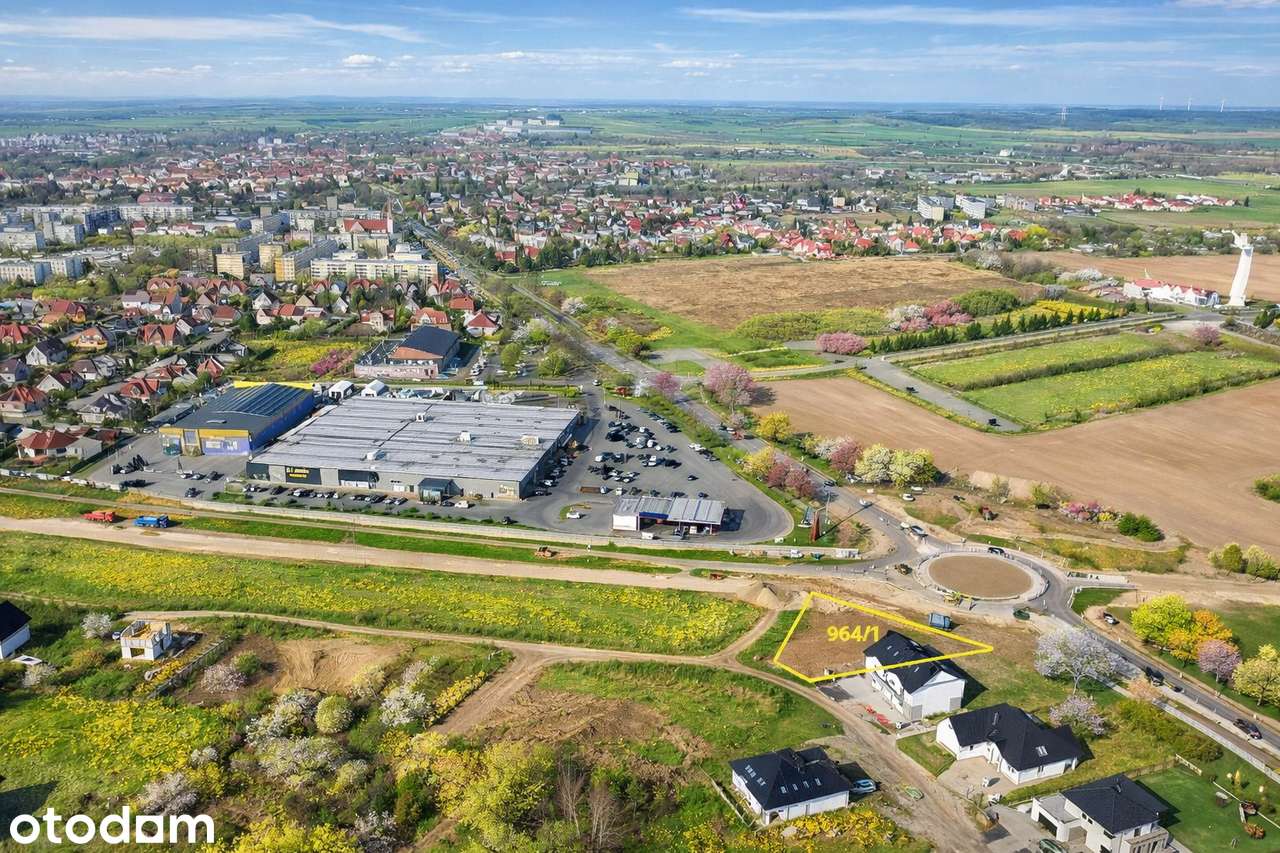 Działka budowlana 851 m² | Świebodzin | MPZP | media przy działce - Pełny obrazek: 2/7