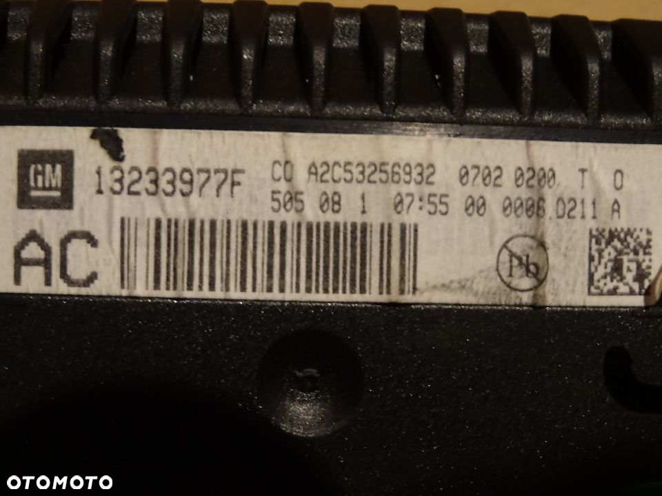 OPEL INSIGNIA CD300 RADIO ODTWARZACZ WYŚWIETLACZ PANEL pin carpass sps programowanie - 6