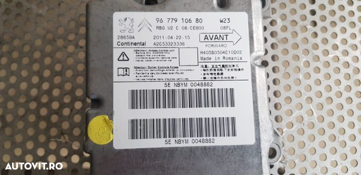 Modul Calculator Airbag Peugeot 508 Livram Oriunde In Tara - 5