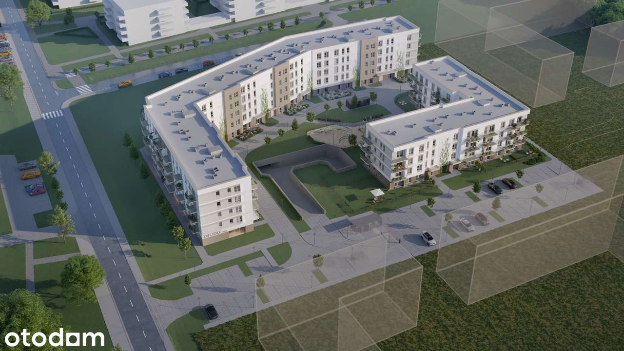 3-pokojowe mieszkanie 60m2 + balkon