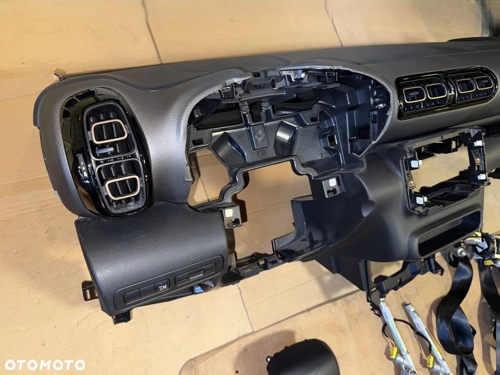 Deska rozdzielcza Airbag poduszki pasy x4 Citroen C3 Aircross 2019r - 4