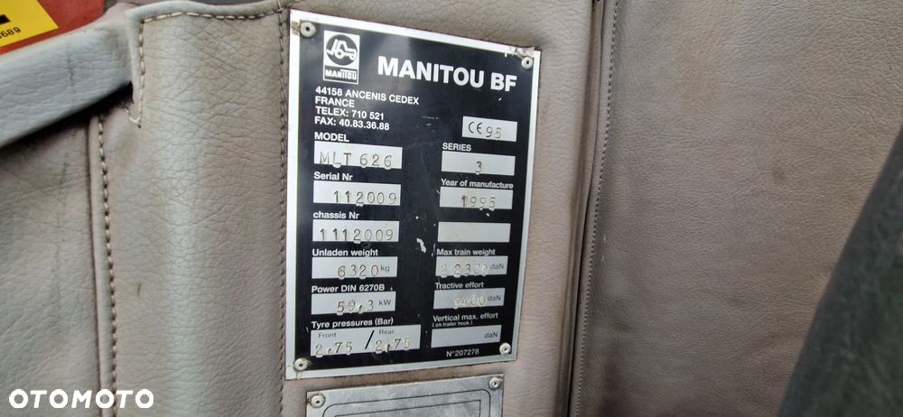 Manitou MLT 626 - 13