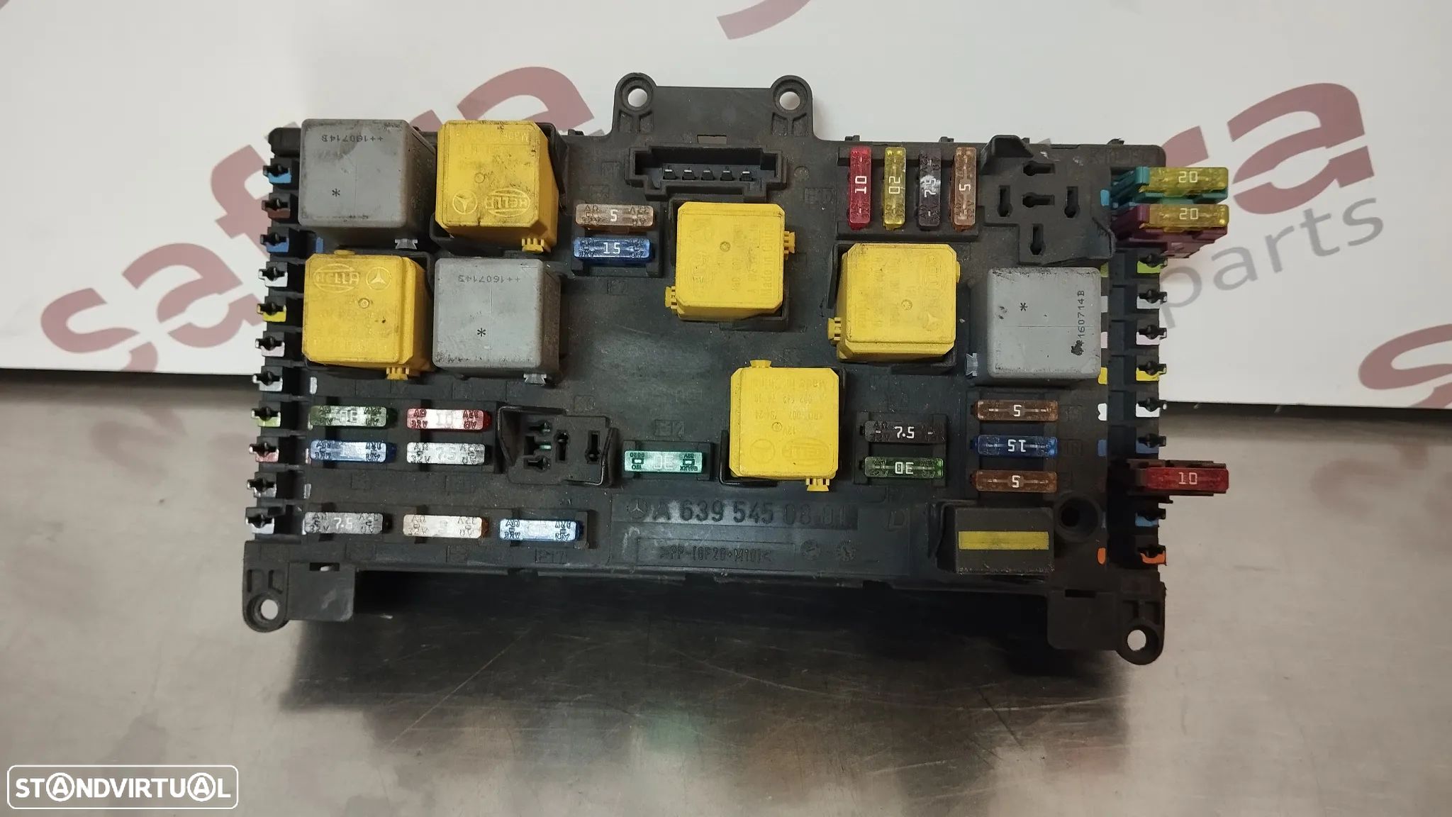 CAIXA DE FUSIVEIS MERCEDES VITO W639 REF. 518878103 A6395450801 - 1