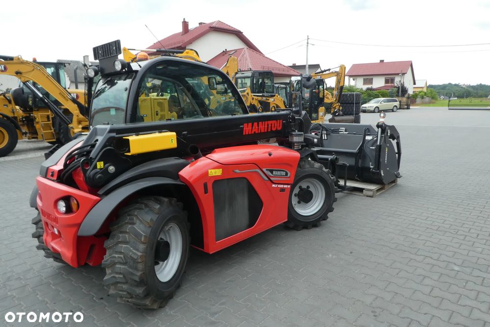 Manitou MLT 420-60M WIDŁY ŁYŻKA KROKODYL ZAWIESIE - 3