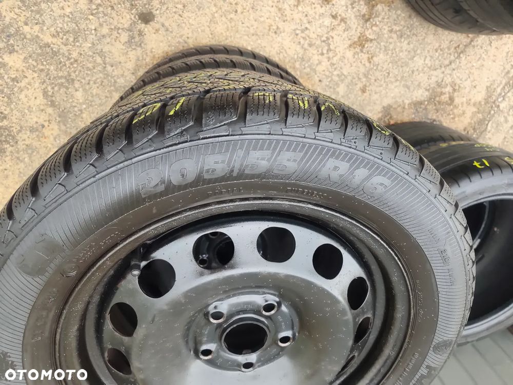 5x112 Koła Zimowe Zima Felgi Stalowe Stal 16 VW SHARAN GOLF 5 6 7 V VI VII CADDY TOURAN JETTA PASSAT B5 B6 SKODA OCTAVIA II III 2 3 SUPERB I SEAT EXEO LEON TOLEDO ALTEA ALHAMBRA AUDI A3 8P 8V A4 B5 B6 A6 C5 7mm Legnica ALU-RAD 205/55 - 12
