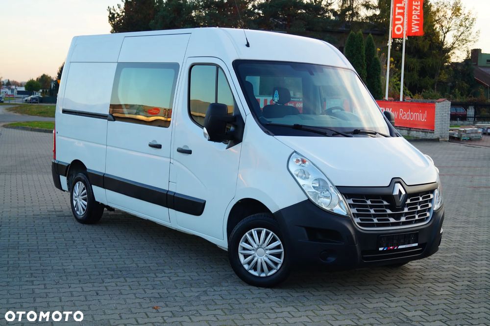 Renault MASTER 2.3DCI BRYGADÓWKA L2 H2 dubelkabina 7 osób - 3