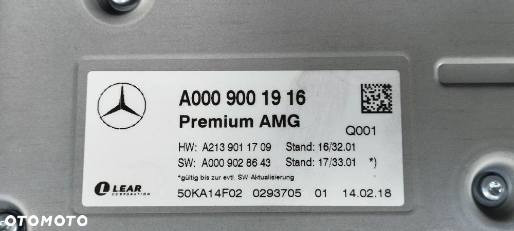 MERCEDES e e-63 amg s w222 s222 WZMACNIACZ - 3