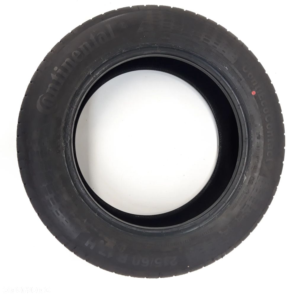 OPONY Letnie 215/60R17 CONTINENTAL CONTIECOCONTACT 5 2017 Opony DEMO NOWE Komplet 4 sztuki - 7