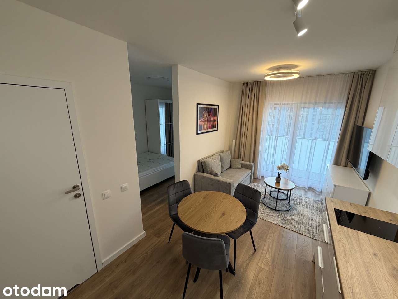 Komfortowe, nowe mieszkanie z sypialnią i balkonem ul. Chmielewskiego