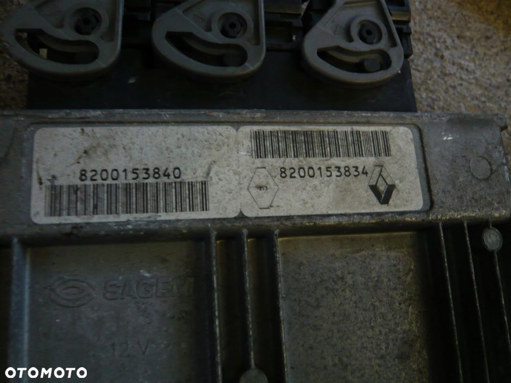 komputer sterownik silnika 8200153834 renault - 2