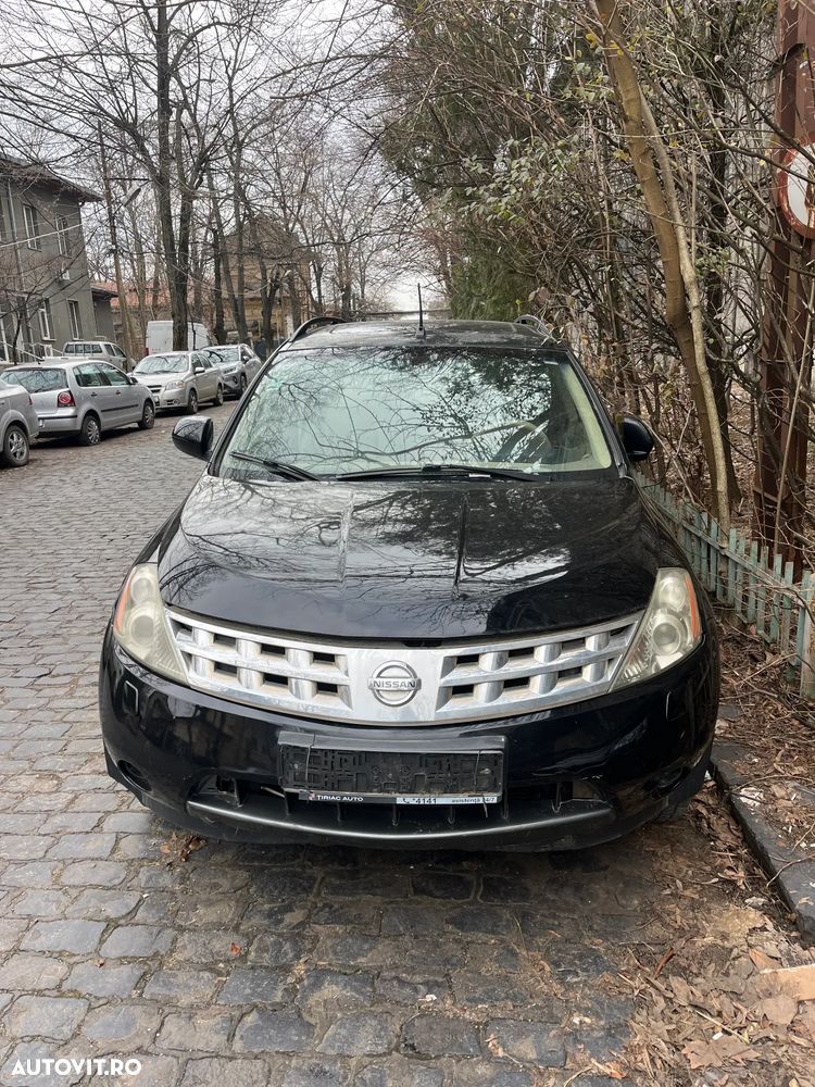 Dezmembrez Nissan Murano negru 2005 3,500 benzina cutie automata - 2