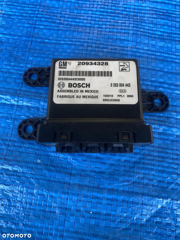 MODUŁ STEROWNIK CZUJNIKÓW PARKOWANIA PDC INSIGNIA A ASTRA J IV MERIVA B 20934328 - 1