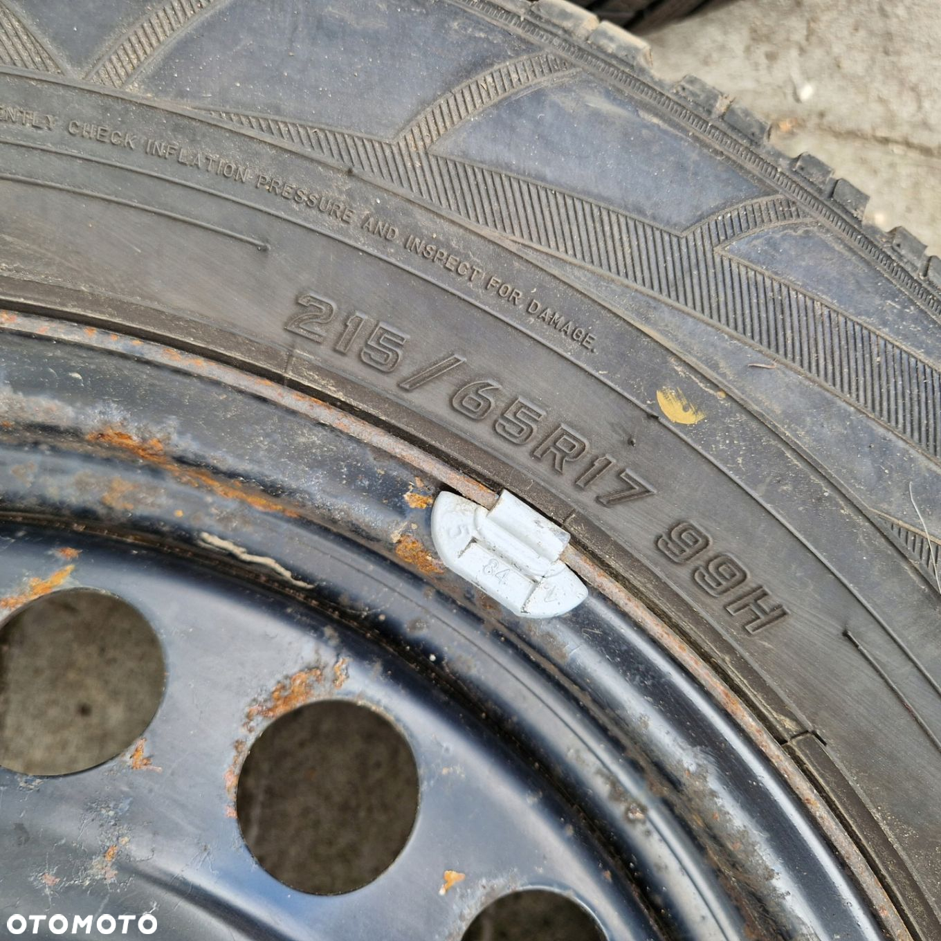 VW Tiguan II Skoda Kodiaq Audi Q3 Seat Tarraco 215/65R17 ZAPAS - 5