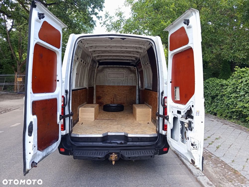 Renault MASTER III 2,3 DCI ( 150KM) 2014r NAPĘD TYŁ  Klimatyzacja, HAK 3,5 TONY, FA-VAT 23% , Blizniak, 2 X OPONY LATO-ZIMA - 16