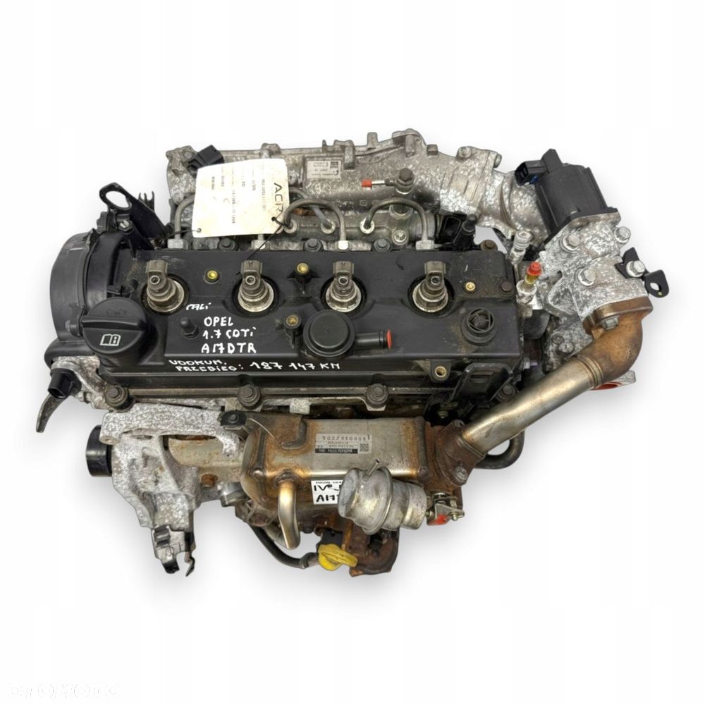 SILNIK A17DTR Opel Astra III H IV J Meriva B Zafira B 1.7 CDTI 125KM 187tyś - 4