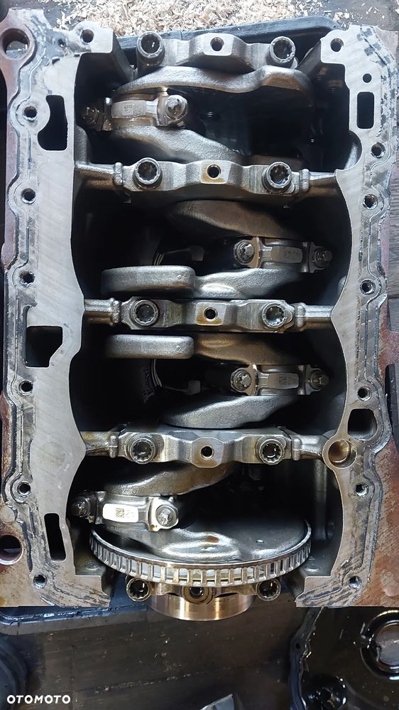 Blok Wał tloki korby dól silnika  VW SEAT AUDI SKODA  2.0 TFSI DKZ 15000km - 9
