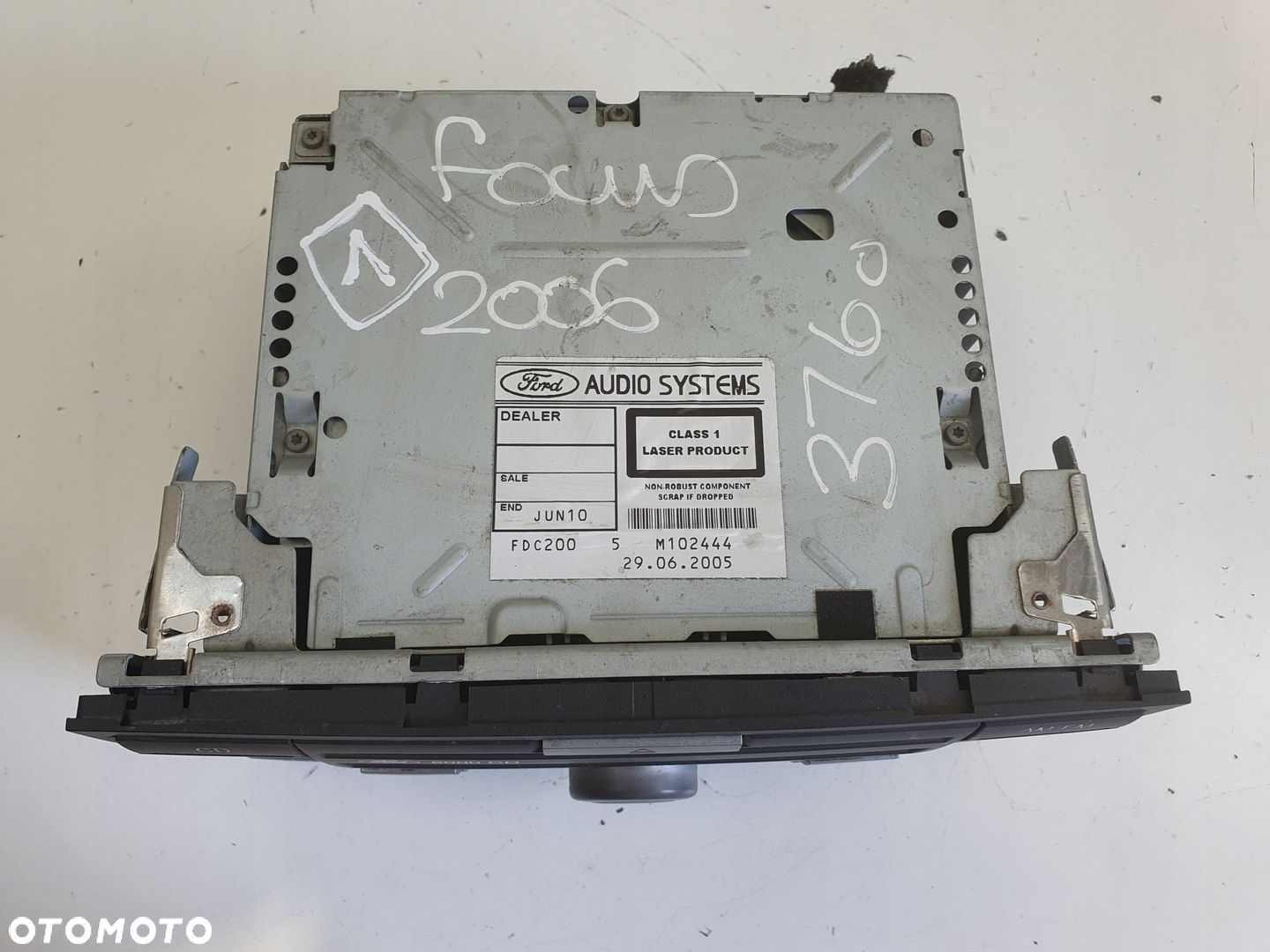 Ford C-Max I Focus mk2 RADIOODTWATRZACZ CD radio 4M5T-18C815-AE - 5
