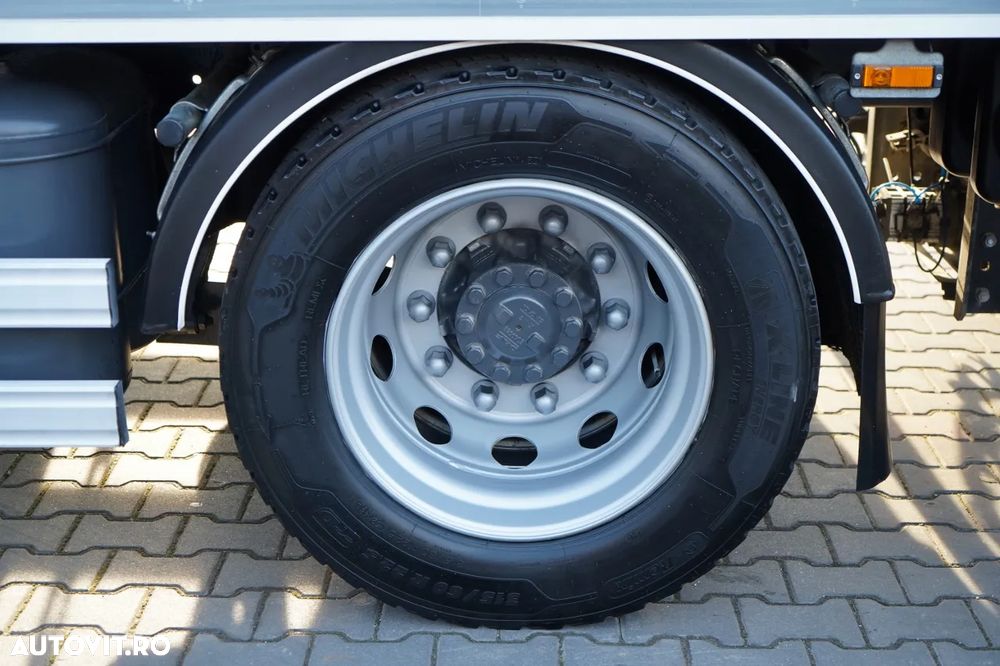 DAF CF 450 / COMBINAȚIE TANDEM / CONTAINER / 120 M3 / TRANSPORTABIL / 4X2 / REMORCA LECI / SAF / PODEA REZISTENTĂ - 22