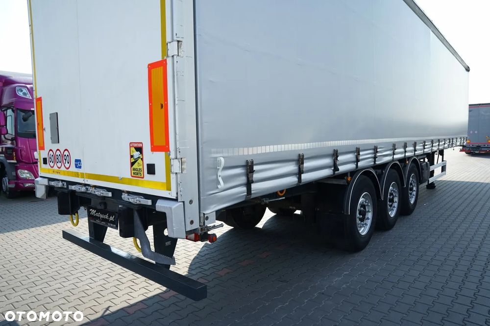 Fruehauf FIRANKA / STANDARD /  OŚ PODNOSZONA / MOCNA PODŁOGA SZYNA DESKA / - 13