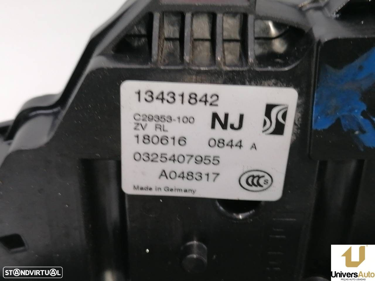 FECHADURA PORTA TRASEIRA ESQUERDA OPEL CORSA E 2016 -13431842 - 2