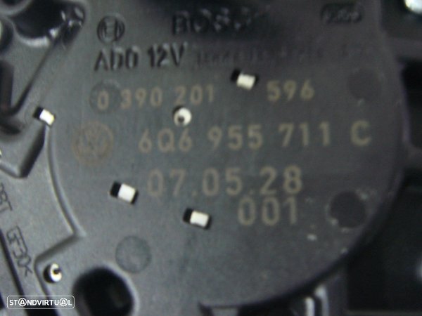 Motor Do Limpa Vidros Tr Volkswagen Polo (9N_) - 3