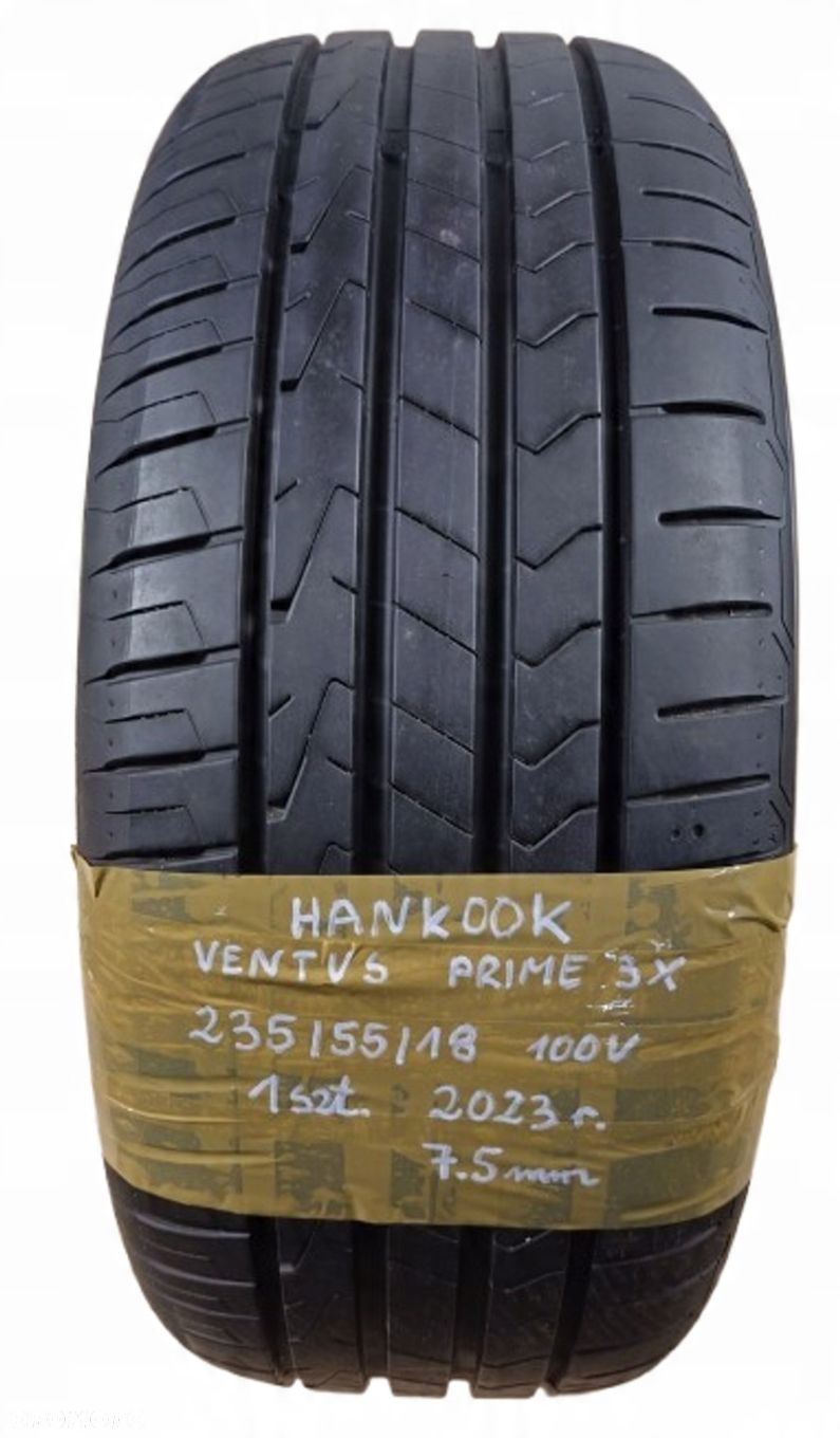 HANKOOK VENTUS PRIME 3 235/50 R18 100V 2023 ROK 7.5MM OPONA POJEDYŃCZA LATO - 1