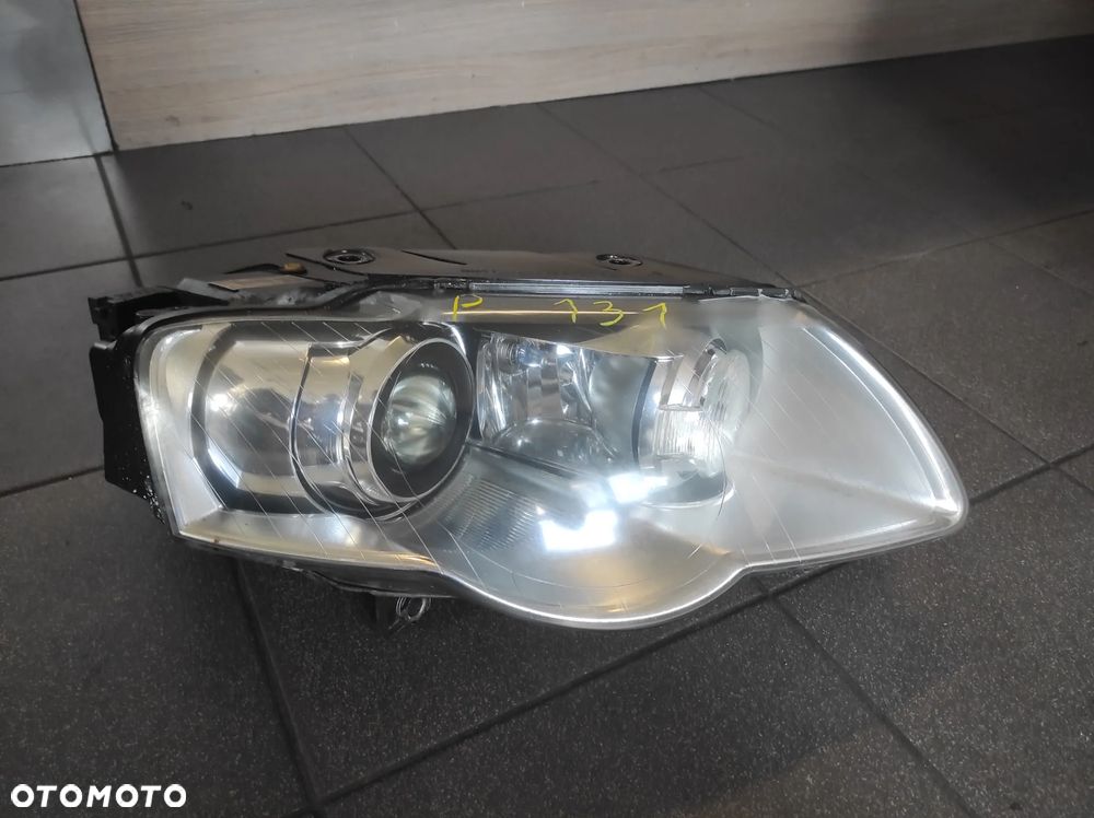 LAMPA PRZEDNIA PRAWA VW PASSAT B6 .131. LIFT BI XENON SKRĘTNY CAŁA OK WYSYŁKA !!! - 2