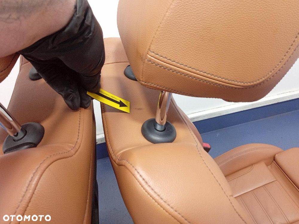 BMW  3 G20 18- FOTELE KANAPA BOCZKI KOMPLET VERNASCA COGNAC - 12