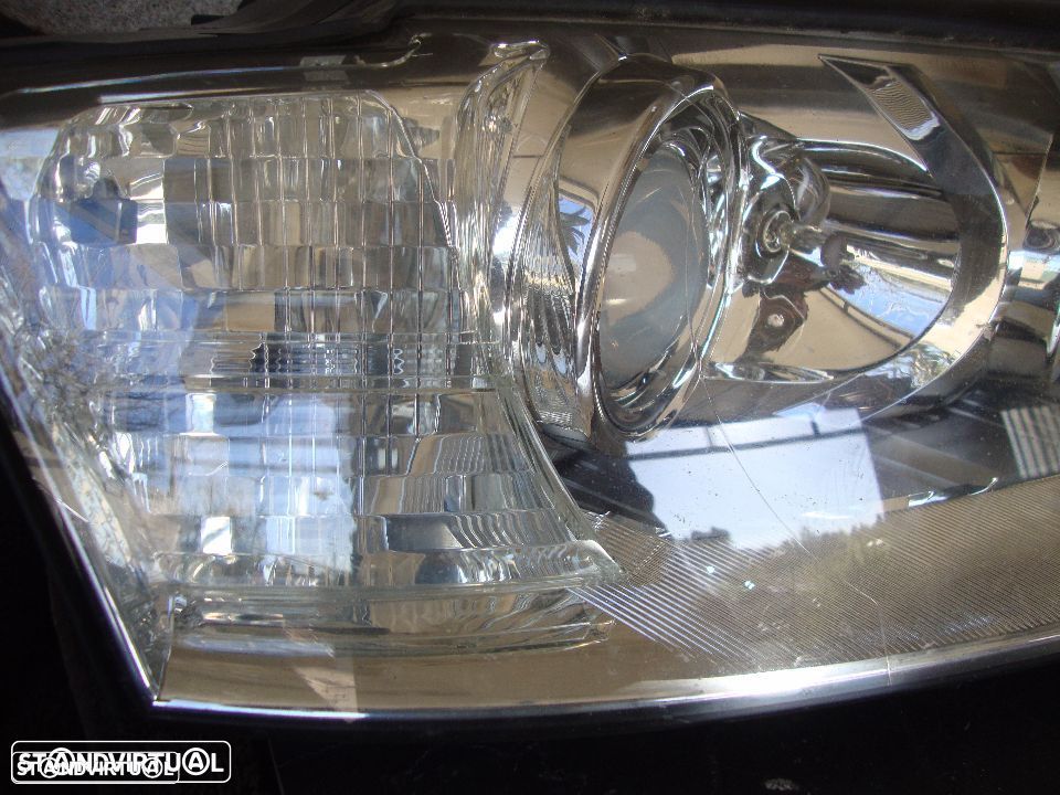 farois xenon direcionais Audi A8 de 2003 a 2006 pre-facelift grelha pequena - 5