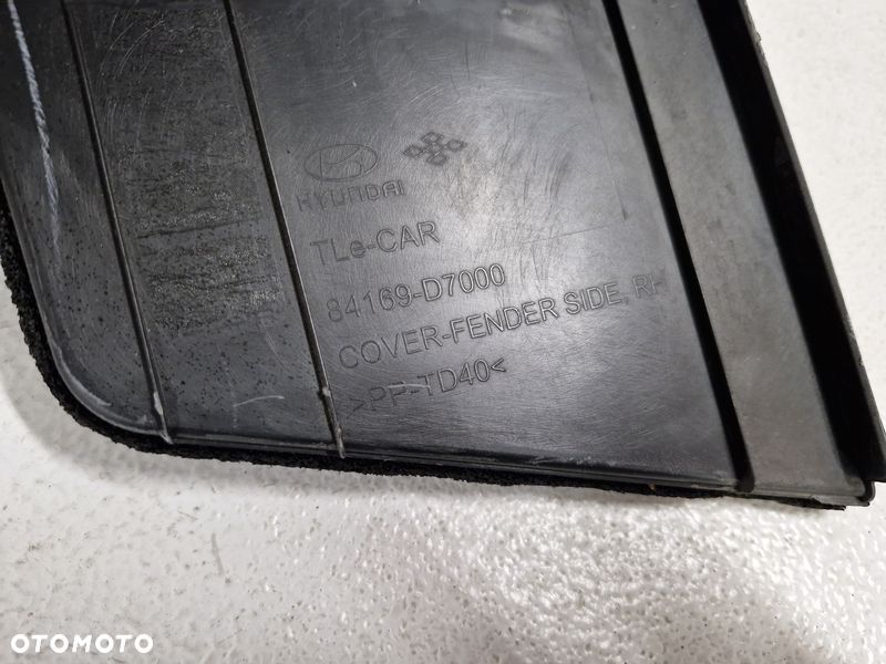 HYUNDAI TUCSON 3 III OSŁONA BŁOTNIKA PRAWY PRZÓD PRAWA PRZEDNIA 84169-D7000 - 7
